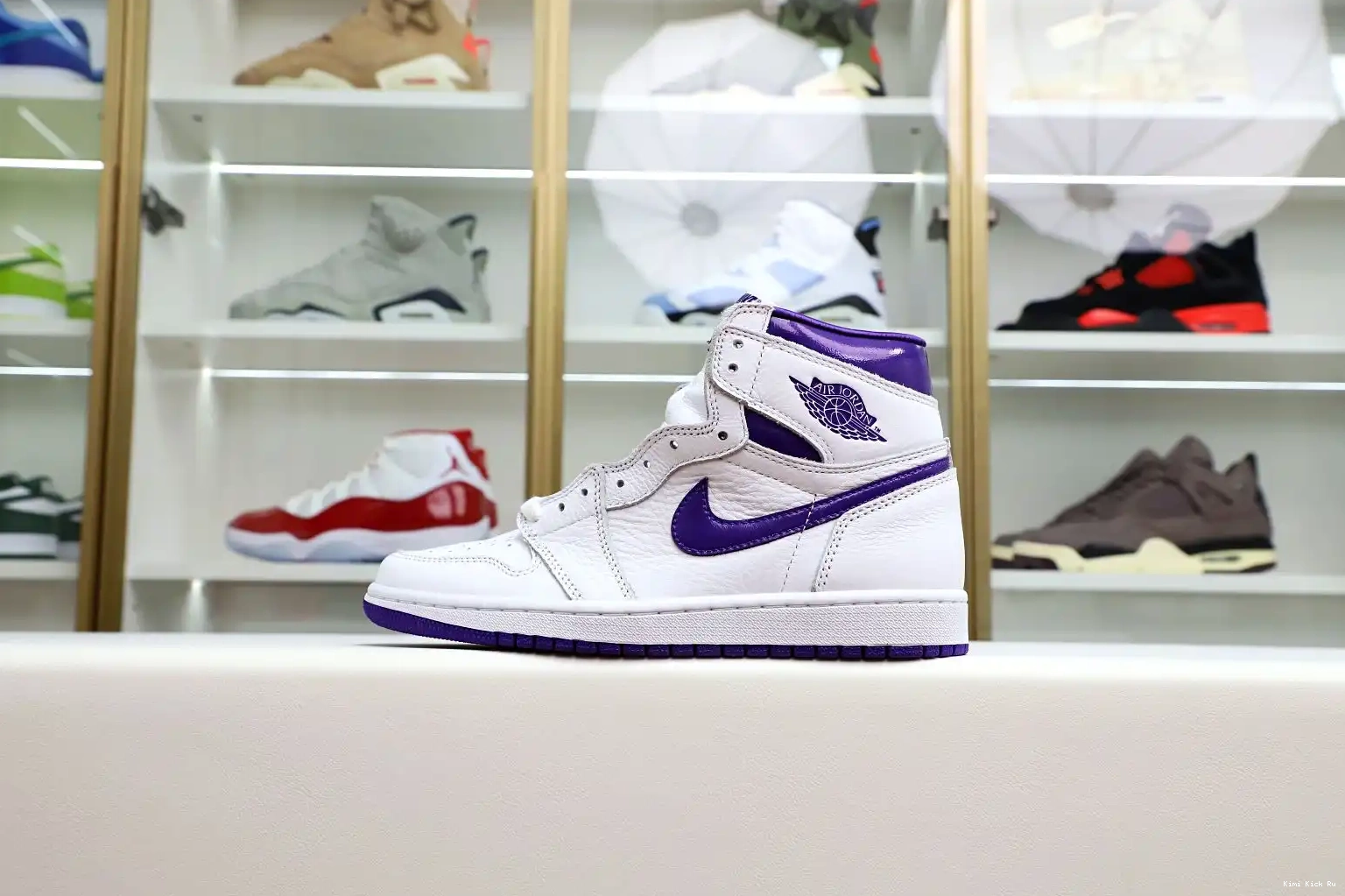 Jordan Air OG 1 High Purple Court Kimikick 0623